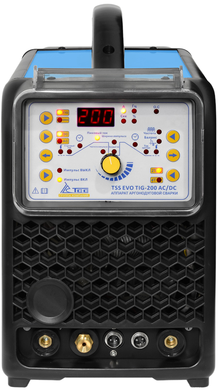 АППАРАТ АРГОНОДУГОВОЙ СВАРКИ TSS EVO TIG-200 AC/DC и TIG-315 AC/DC